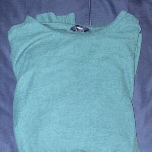 Elegant Teal Sweatshirt for Women